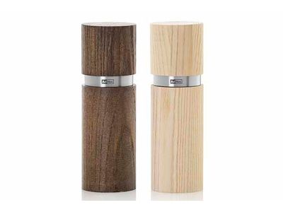 Textura Set Poivre Et Sel Blanc Brun D5xh15cm