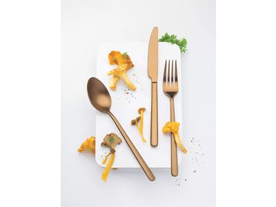 Nardo Copper mat bestekset 16delig