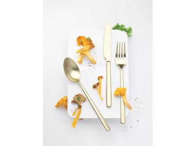 Nardo Champagne mat 12x dessertlepel