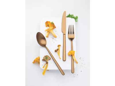 FOUR DESSERT NARDO MAT COPPER