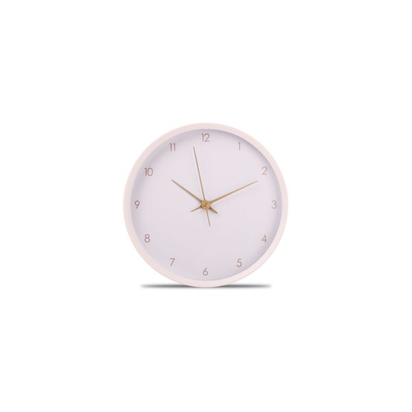 Yong O'Time Wandklok 26cm roze