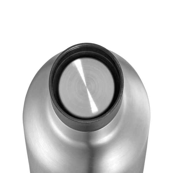 Cilio Deluxe isoleerfles 650ml zilver