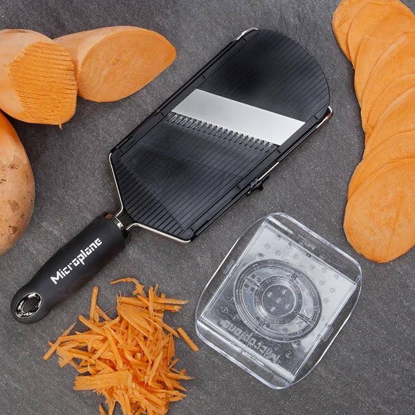 Microplane Verstelbare mandoline met julienne blad