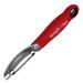 Microplane Dunschiller met kartel rood/rvs