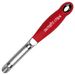 Microplane Dunschiller met kartel rood/rvs