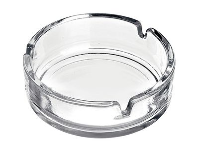 Asbak Transparant Play 10.6cm 