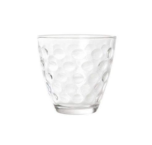 Dots Waterglas 25cl Set6   Bormioli Rocco