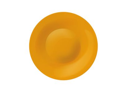 New Acqua Tone Oranje  Diep Bord 23 