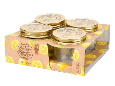 Quattro Stagioni Bokaal 20cl Set4 