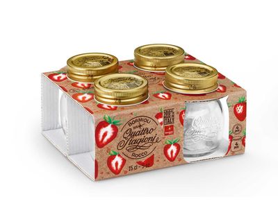 Quattro Stagioni Bokaal 15cl Set4 