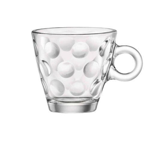 Dots Espresso 10 Cl Set 6 Tas O.tas   Bormioli Rocco