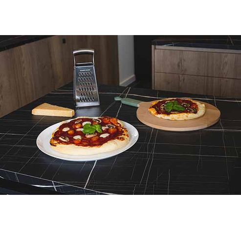 Grangusto Pizzabord Wit 33x33xh1,8cm Opa Al  Bormioli Rocco