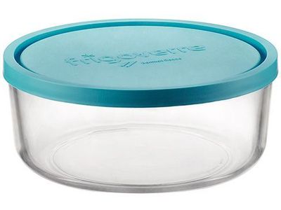 Frigoverre Vershouddoos 0,9l D15cm Rond Blauw Dekel