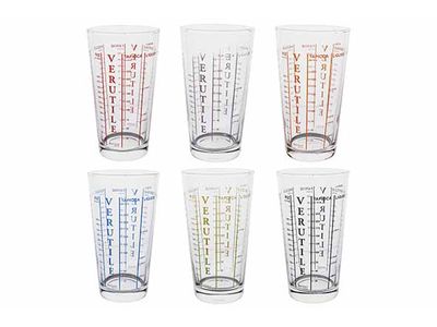 Sestriere Assorti Verre Mesureur 58cl 