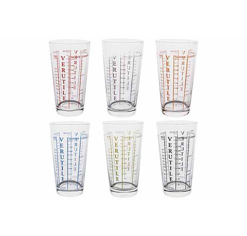 Sestriere Assorti Verre Mesureur 58cl   Bormioli Rocco