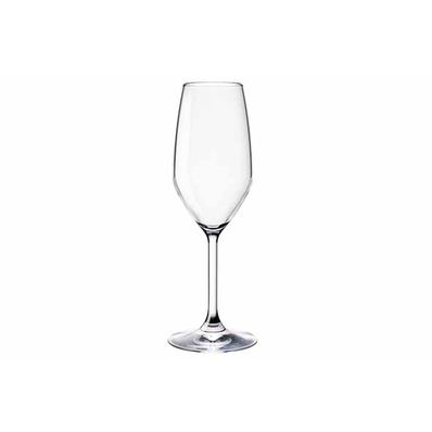 Vino Verre Champagne 24cl Set4 D7,5xh21,3cm 