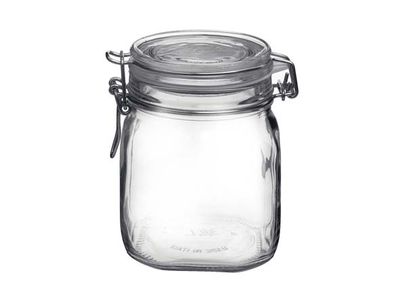 Fido Klempot 0,75l Vierkant 