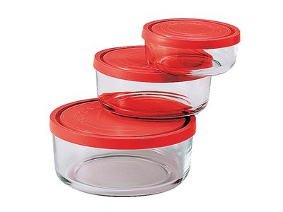 Frigoverre Gelo Box 3dlg M.deksel Tr-roo D Rond