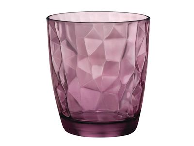 Diamond Tumbler 30cl Paars 