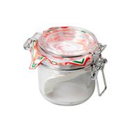 Fido Klempot 0,2l Rond Witte Ring  