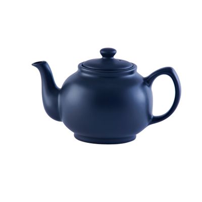 Théière 6 tasses bleue foncée mat 1.1L  