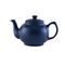 6-kops theepot mat donkerblauw 1.1L  