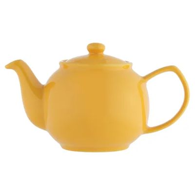 Théière 6 tasses brillante jaune moutarde 1.1L  Price & Kensington