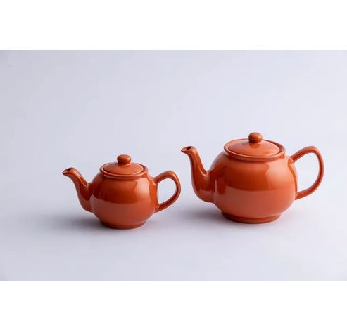 6-kops theepot glanzend oranje 1.1L  Price & Kensington