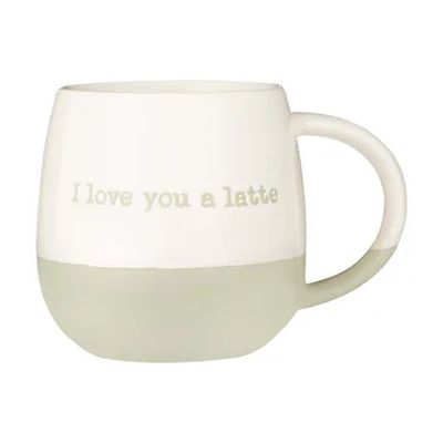 mok uit aardewerk I love you latte 340ml 