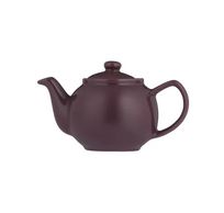 2-kops theepot glanzend deep magenta 450ml  