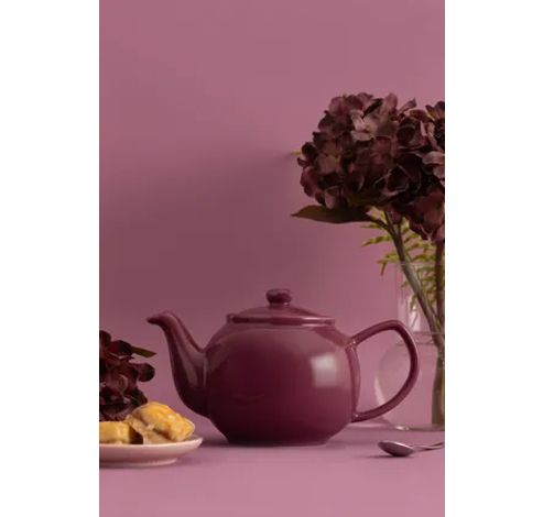 2-kops theepot glanzend deep magenta 450ml (per 3st.)  Price & Kensington