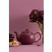 2-kops theepot glanzend deep magenta 450ml (per 3st.) 