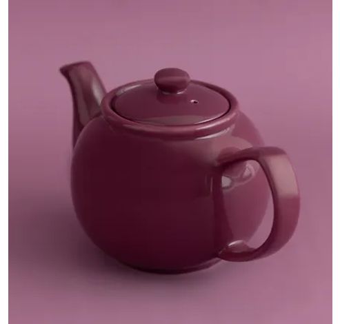 2-kops theepot glanzend deep magenta 450ml (per 3st.)  Price & Kensington