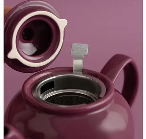 2-kops theepot glanzend deep magenta 450ml (per 3st.)  Price & Kensington