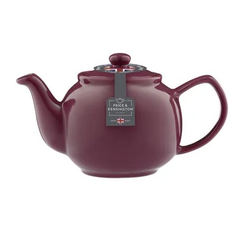 théière 6 tasses brillante deep magenta 1.1L (par 3pcs)  Price & Kensington