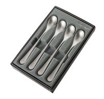 RW2 set de 4 cuillères à long manche en inox mat 20.1cm 