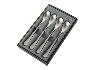 RW2 set van 4 lange lepels uit rvs mat 20.1cm