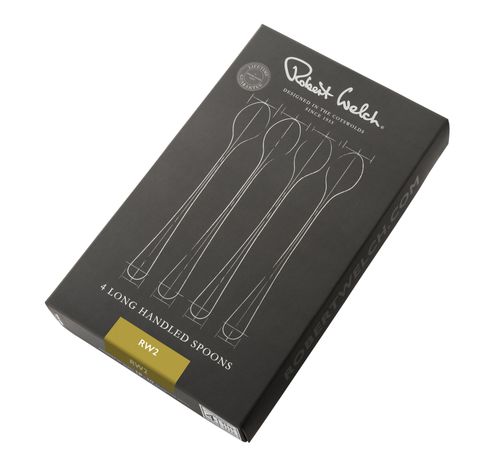 RW2 set de 4 cuillères à long manche en inox mat 20.1cm  Robert Welch