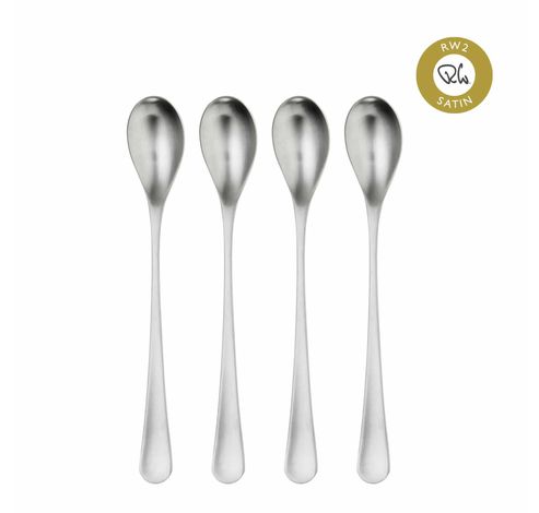 RW2 set de 4 cuillères à long manche en inox mat 20.1cm  Robert Welch