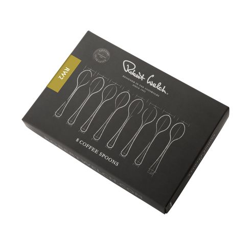 RW2 set de 8 cuillères à café en inox mat 11.8cm  Robert Welch