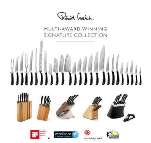 Signature couteau santoku en inox 11cm  Robert Welch