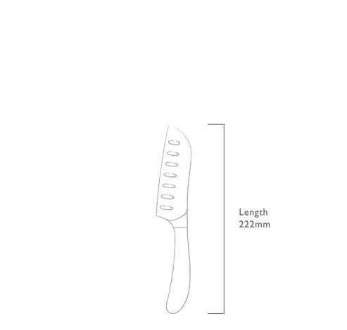 Signature couteau santoku en inox 11cm  Robert Welch