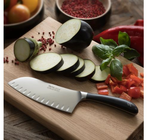 Signature couteau santoku large en inox 17cm  Robert Welch