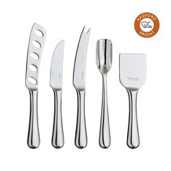 Robert Welch Radford set de couteaux à fromage 5 pièces en inox 