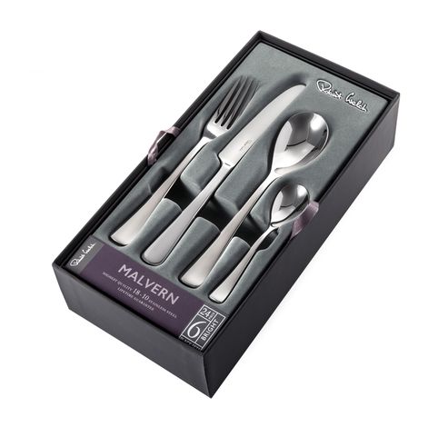 Malvern coffret à couverts 24 pièces en inox  Robert Welch