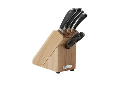 Robert Welch Signature Compact messenblok met 4 messen en keukenschaar