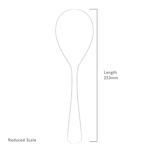 Malvern rijstlepel uit rvs 25.4cm 