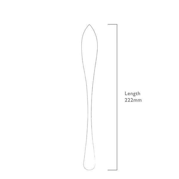 RW2 vismes uit rvs mat 22.2cm 