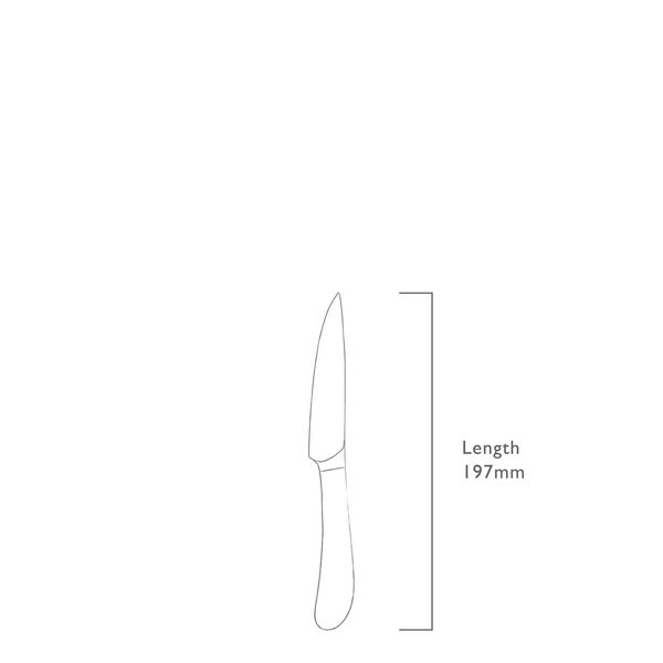 Signature groentenmes uit rvs 10cm 