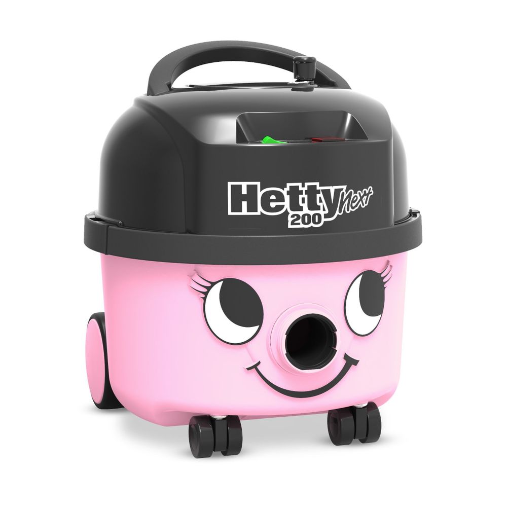 Hetty Next HVN208-11 stofzuiger roze met kit AST0 